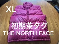 貴重！初期茶タグ！THE NORTH FACE ダウンベスト　ヴィンテージ