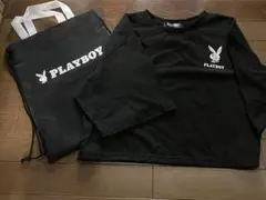 プレイボーイTシャツとナップサックセット
