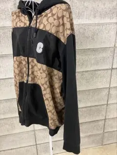 【極美品】 COACH シグネチャー柄 ジップアップ パーカー ブラック 2026年最新】COACH タイプ：ジップアップ メンズ パーカーの人気