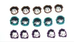 時透無一郎 悲鳴嶼行冥 不死川玄弥 フレークシール 吾峠呼世晴 原画展 鬼滅の刃