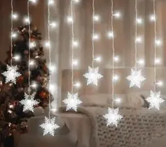 雪の結晶 LEDライト 96/162 LED