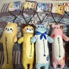 のびねこ タグ付き かみなりもん かみなりおこし 風神雷神 浅草 雷門