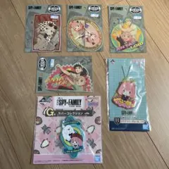 SPY×FAMILY ステッカーとラバーチャーム