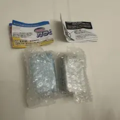 本当に録音再生! なつかしのガラケーマスコット ライトブルー シルバー