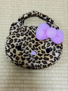 ハローキティ ヒョウ柄バッグ