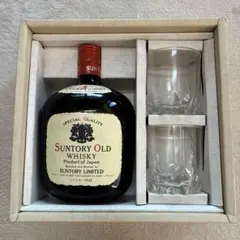 【大幅値下げ・ロックグラス付き】サントリーオールドウイスキー ギフトセット
