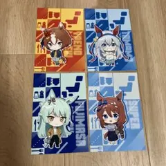 も*ち様 ウマ娘　ポストカード　4枚セット