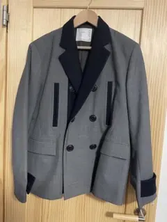 sacai 24ss Chalk Stripe Bonding Jacket 1 - メルカリ