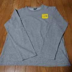 90s THE NORTH FACE グレー長袖カットソー M