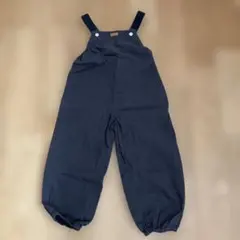 ダークグレー サスペンダー付きオーバーオール　110サイズ