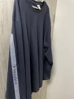 OLD NAVY ロンT 00s 90s y2k テック　袖プリ