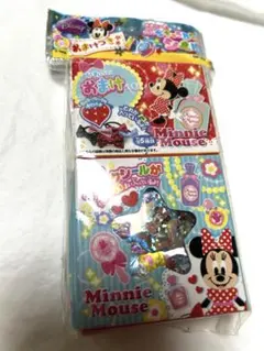 平成　レトロ　ディズニー　ミニーマウス　フレークシール　おまけつきBOX