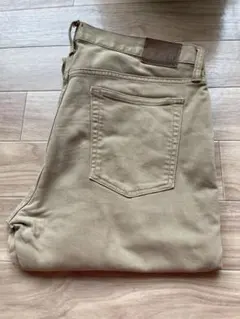 GAP スリムフィット ストレッチツイルパンツ ベージュ 33x32のサムネイル