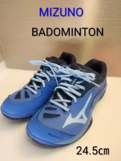 美品☆ MIZUNO バドミントンシューズ WAVE CLAW 2 24.5cmのサムネイル