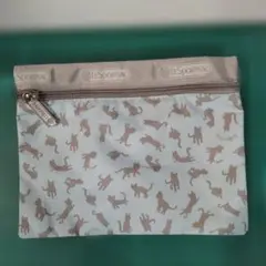 LESPORTSAC 猫柄ポーチ