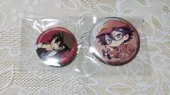 文豪ストレイドッグス 文スト 江戸川乱歩 缶バッジ 2点