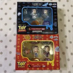 トイストーリー　ちびきゅんキャラセット　バズ・ライトイヤー　ウッディ