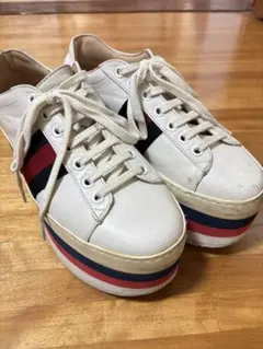 【4月限定セール】GUCCI 厚底　スニーカー 35 1/2