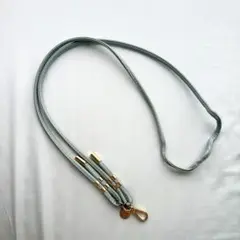 Francfranc スマホショルダーストラップ ブルー