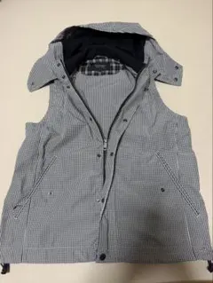 美品 Burberry バーバリー フード付きベスト 38 - メルカリ