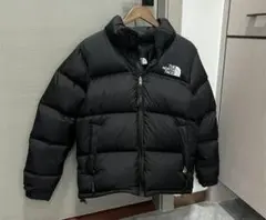 極美品【L】ノースフェイス ヌプシ ブラックダウンジャケット
