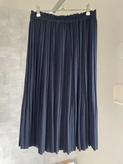新品未使用　ロペピクニック　プリーツスカート　ネイビー　サイズ40
