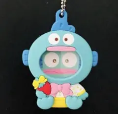 ♡サンリオ＊いちご新聞50周年記念 フォトバッジ付きマスコットハンギョドン♡