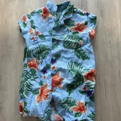 ベビー BREEZE アロハ ロンパース 70