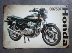 送料込み※新品/レトロブリキ看板/アンティーク ホンダCB750F 1枚
