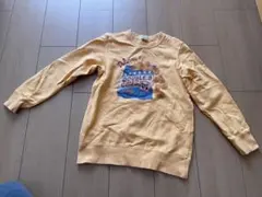 7回着　ミキハウスダブルビー　イエロートレーナー　140㎝
