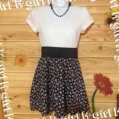 titty＆co☆花柄スカートワンピ