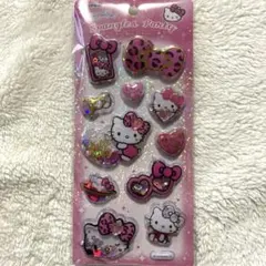 【新品】サンリオ　ハローキティ スパンコールパーティー　ヒョウ柄