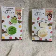 サンリオ けろけろけろっぴ シナモロール マカロン ヘアクリップ 2点セット