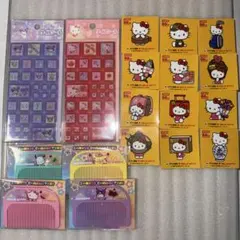 ハローキティ　クロミ タイルシール　ヤマト運輸 ステッカーコンプ　コーム