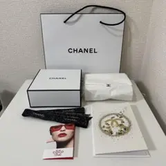 CHANEL ホワイトショッパー ギフトボックス メッセージカード おまけ付き