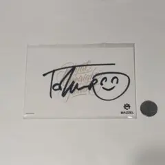 MAZZEL Vivid 個別サイン会 TAKUTO タクト 直筆 サイン - メルカリ