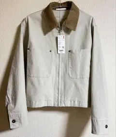 ジップアップショートジャケット