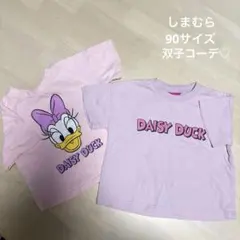 Disney Daisy Duck ミニーマウスTシャツ 90cm 双子コーデのサムネイル
