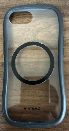 VIAMO iPhone用ケース マグネット対応 ブラックiPhone16e