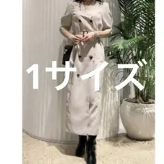 SNIDELトレンチタイトロングワンピース　1サイズ