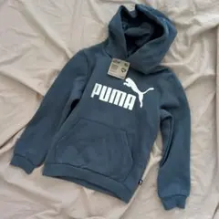 41 新品 キッズ 男女兼用 PUMA パーカー XS 120 130 最終