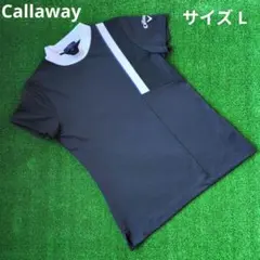 キャロウェイ レディース モックネックシャツ ブラック L