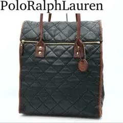 【美品】RalphLauren トートバック セミショルダーバッグ レザー
