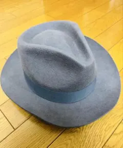 Lihua hat グレー フェルトハット 61cm