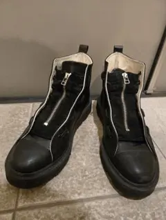 希少 CONVERSE コンバースオールスターLONGLIFE レザーハイカット