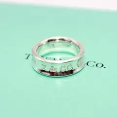 美品 Tiffany&Co. アクセサリー 1837 ナロー リング 9号