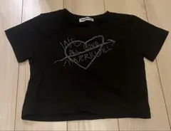 Melt Studio 半袖Tシャツ ブラック ラインストーンのサムネイル
