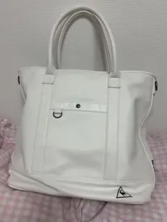 le coq sportif ホワイトトートバッグ