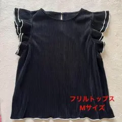 イタフラ GRL グレイル メロウ フリル プリーツ ブラウス トップス 半袖