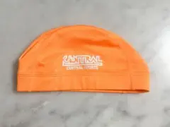 セントラルスポーツ スイミングキャップ 子どもLサイズ オレンジ